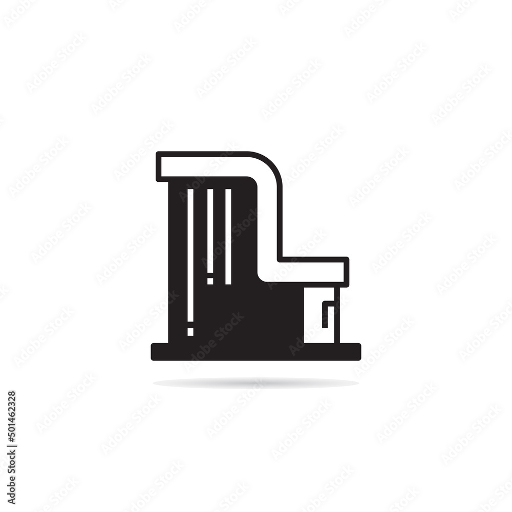 modern building icon vector illustration modern building icon vector illustration
