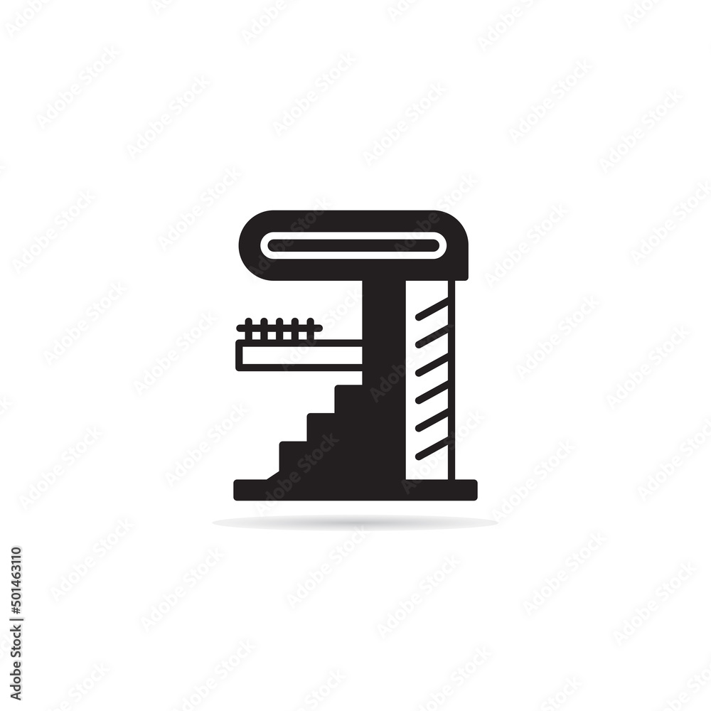 modern building icon vector illustration modern building icon vector illustration