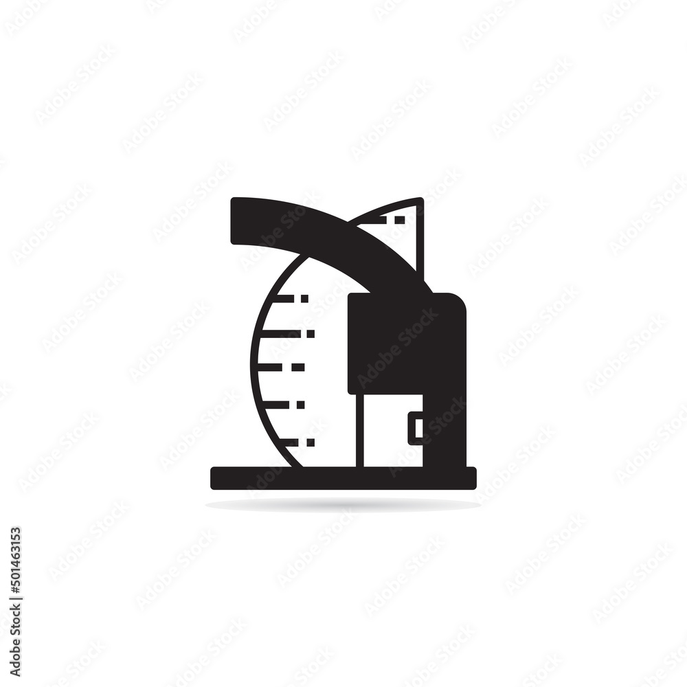 Fototapeta premium modern building icon vector illustration