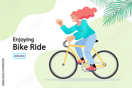 person riding a bicycle