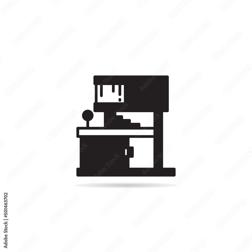 modern house and building icon vector illustration