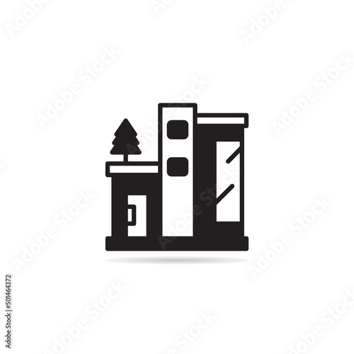 building icon vector illustration