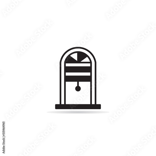 blinds window icon vector illustration