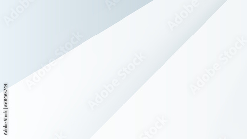 Abstract white square shape with futuristic concept background