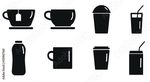 Fotografiet set of cups