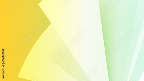 Yellow and green background with stripes. Vector abstract background texture design, bright poster. Abstract background modern hipster futuristic graphic. Multi-layer effect with texture.