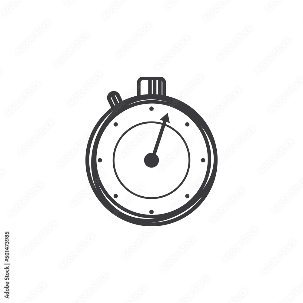 Obraz premium Stop watch icon