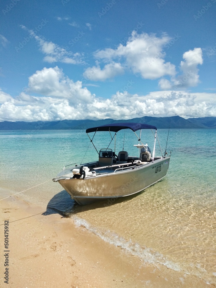 boat on the beach