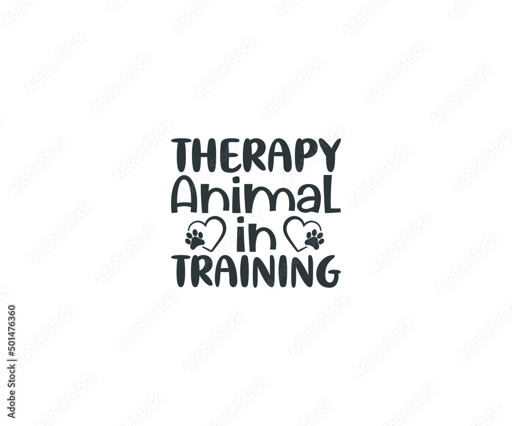 Therapy Dog SVG,  Therapy animal SVG, Therapy animal in training SVG,  Dog Mom quotes, Dog Bandana, Dog SVG, Dog Lover 