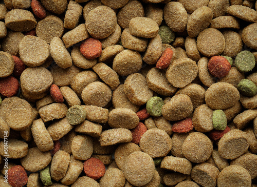 background texture pet food for dogs and cats