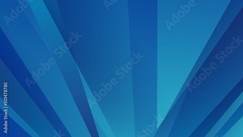 Modern 3d blue abstract background with overlap layers. Dark blue background with abstract graphic elements for presentation background design.