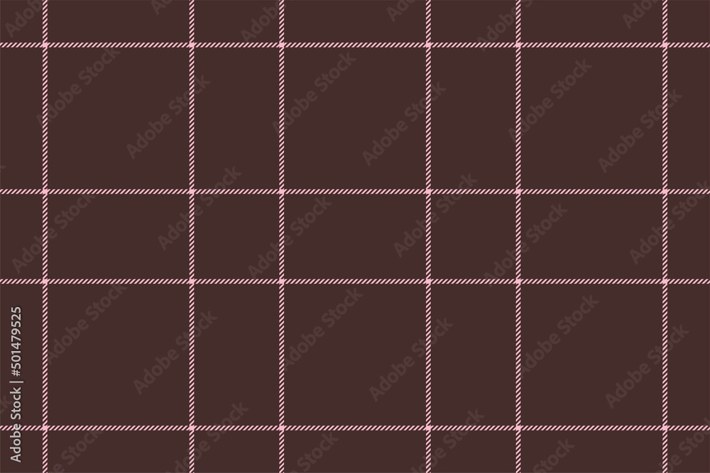 Naklejka premium Plaid background, check seamless pattern. Vector fabric texture for textile print, wrapping paper, gift card or wallpaper.