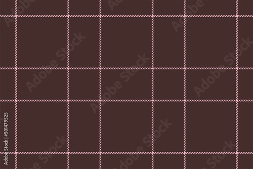 Plaid background, check seamless pattern. Vector fabric texture for textile print, wrapping paper, gift card or wallpaper.