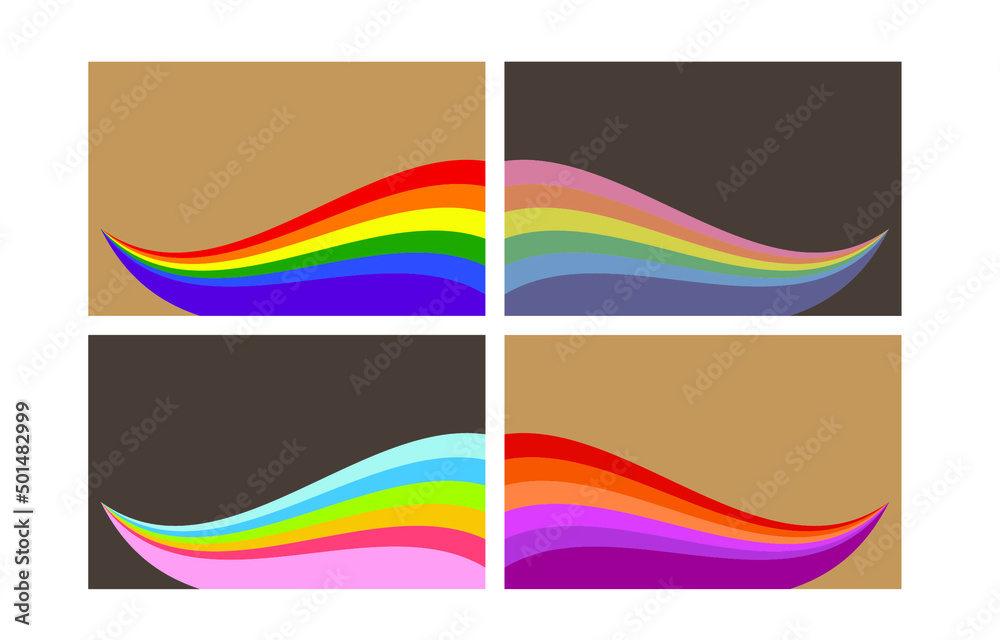 LGBT Flag Background, Vector illustration