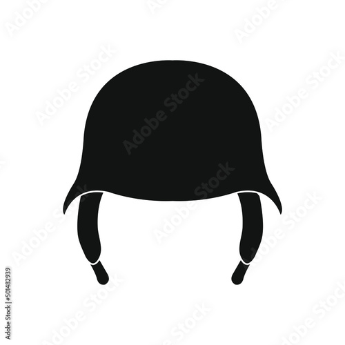 Helmet vector icon set. Ammunition illustration sign collection. army symbol. infantry logo.