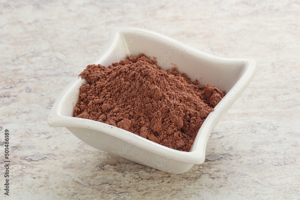 Natural organic cocoa powder for culinary Natural organic cocoa powder for culinary