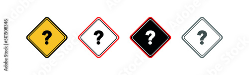 question mark on white backgroud	