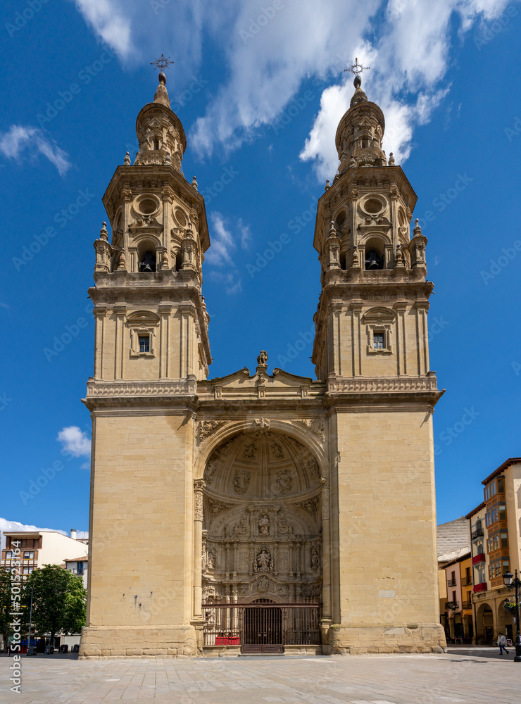 Facade of the the Co-cathedral of Santa María de la Redonda