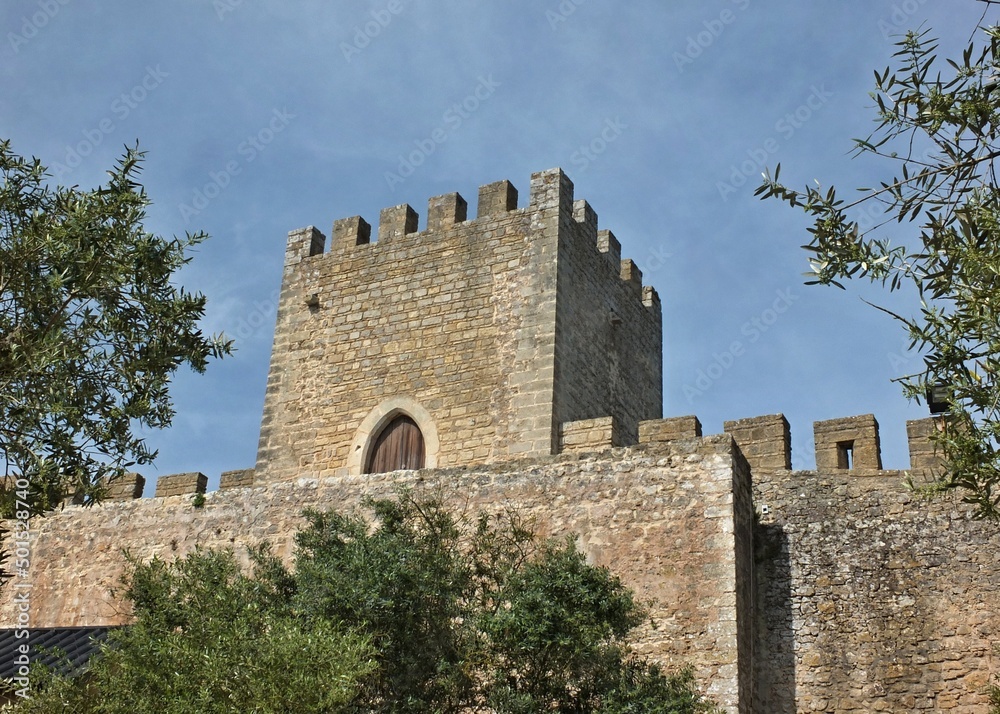 Historic castle in Obidos, Centro - Portugal Historic castle in Obidos, Centro - Portugal