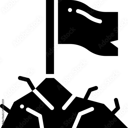 flag solid icon