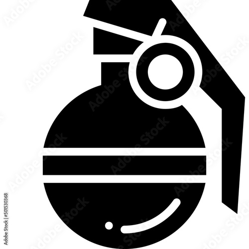 grenade solid icon