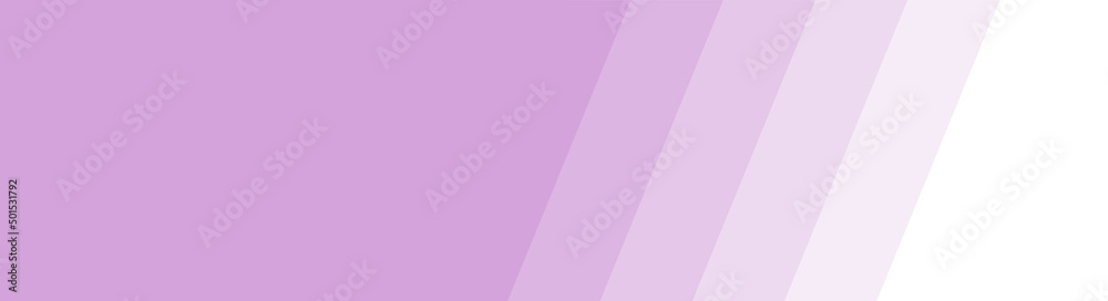 Banner mit Farbverlauf von lila rosa zu weiß aus schrägen Streifen Banner mit Farbverlauf von lila rosa zu weiß aus schrägen Streifen