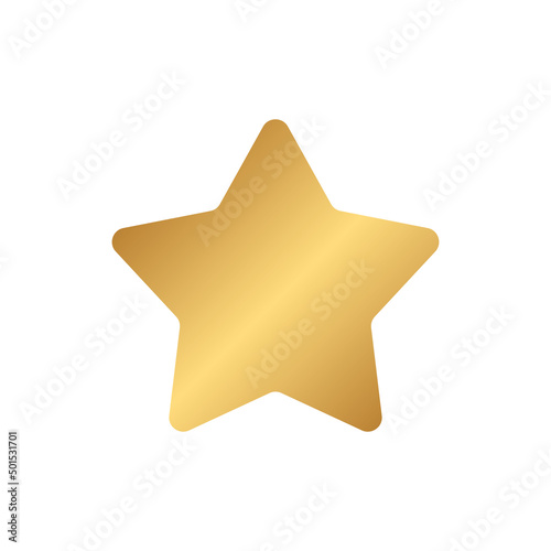 Star icon with gold gradient