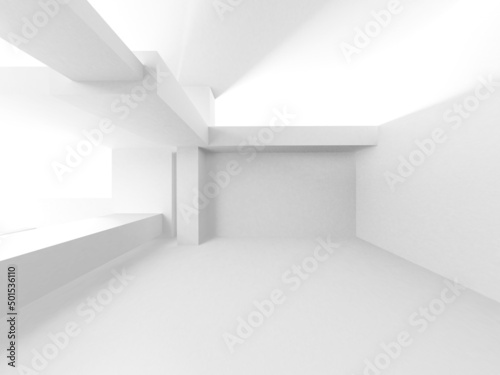 White Modern Background. Abstract Building Concept © VERSUSstudio