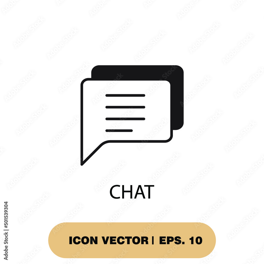 chat icons symbol vector elements for infographic web chat icons symbol vector elements for infographic web