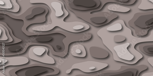 abstract background with lines, Abstract background with waves. Abstract papercut and multi layer cutout geometric pattern on vector, Abstract soft white background.