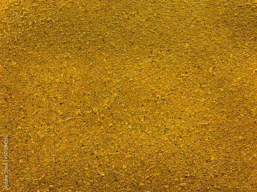 Golden Rough Surface Gold Powder Texture Wall Text Background