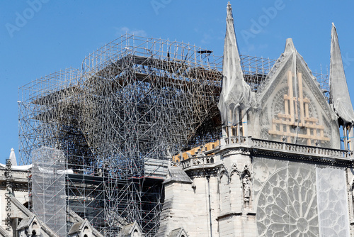 Catholic church. Notre Dame de Paris cathedral.