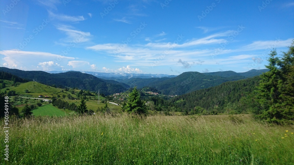 landscape with sky