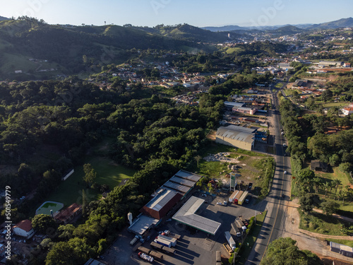 small city in the interior of São Paulo with beautiful mountains in the countryside - Socorro, Brazil