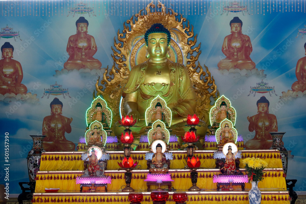 Naklejka premium Buddhism. Religion and faith.