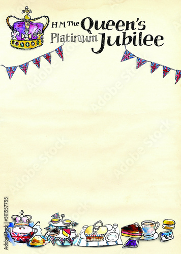 poster for HM The Queen Platinum Jubilee weekend celebrations