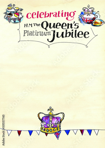 poster for HM The Queen Platinum Jubilee weekend celebrations