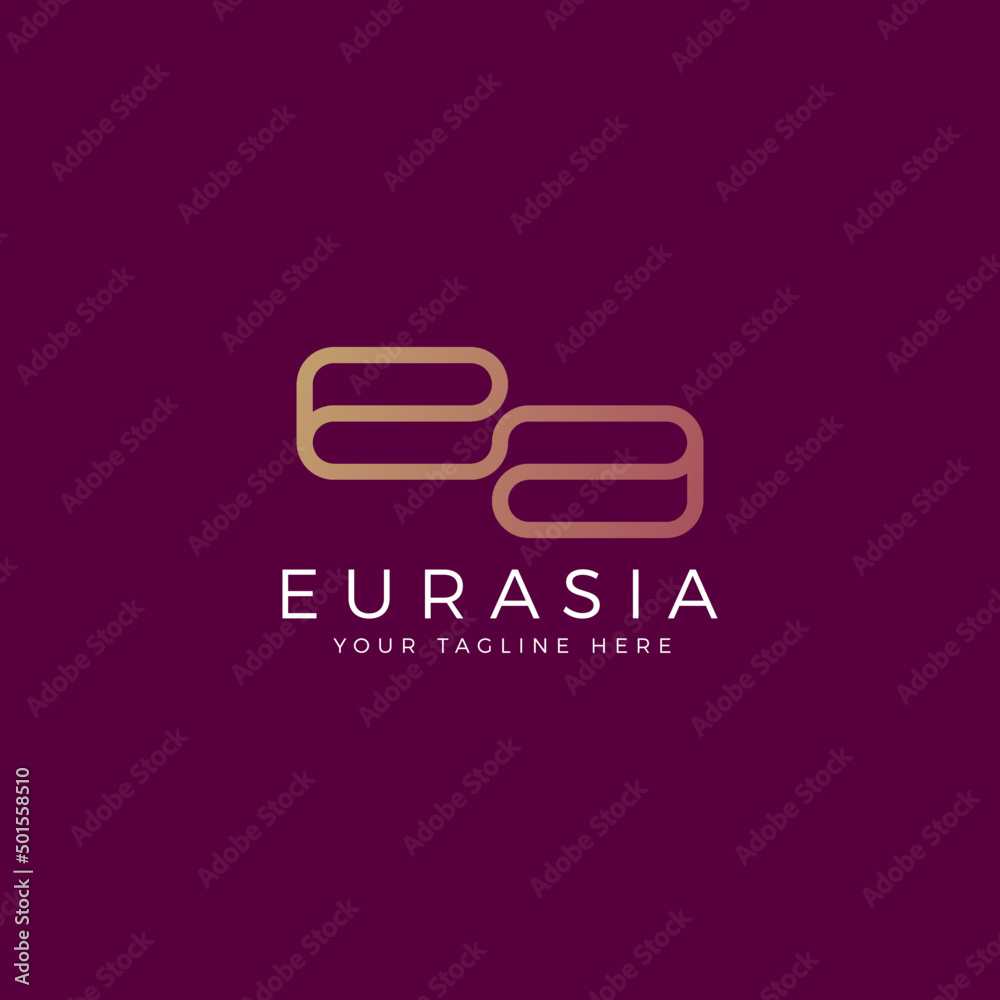Letter EA Logo Design. Initial A and E Ambigram Logo Identity for Branding, Business, Appare, Fasion, Jewellery and Luxury Brand Letter EA Logo Design. Initial A and E Ambigram Logo Identity for Branding, Business, Appare, Fasion, Jewellery and Luxury Brand