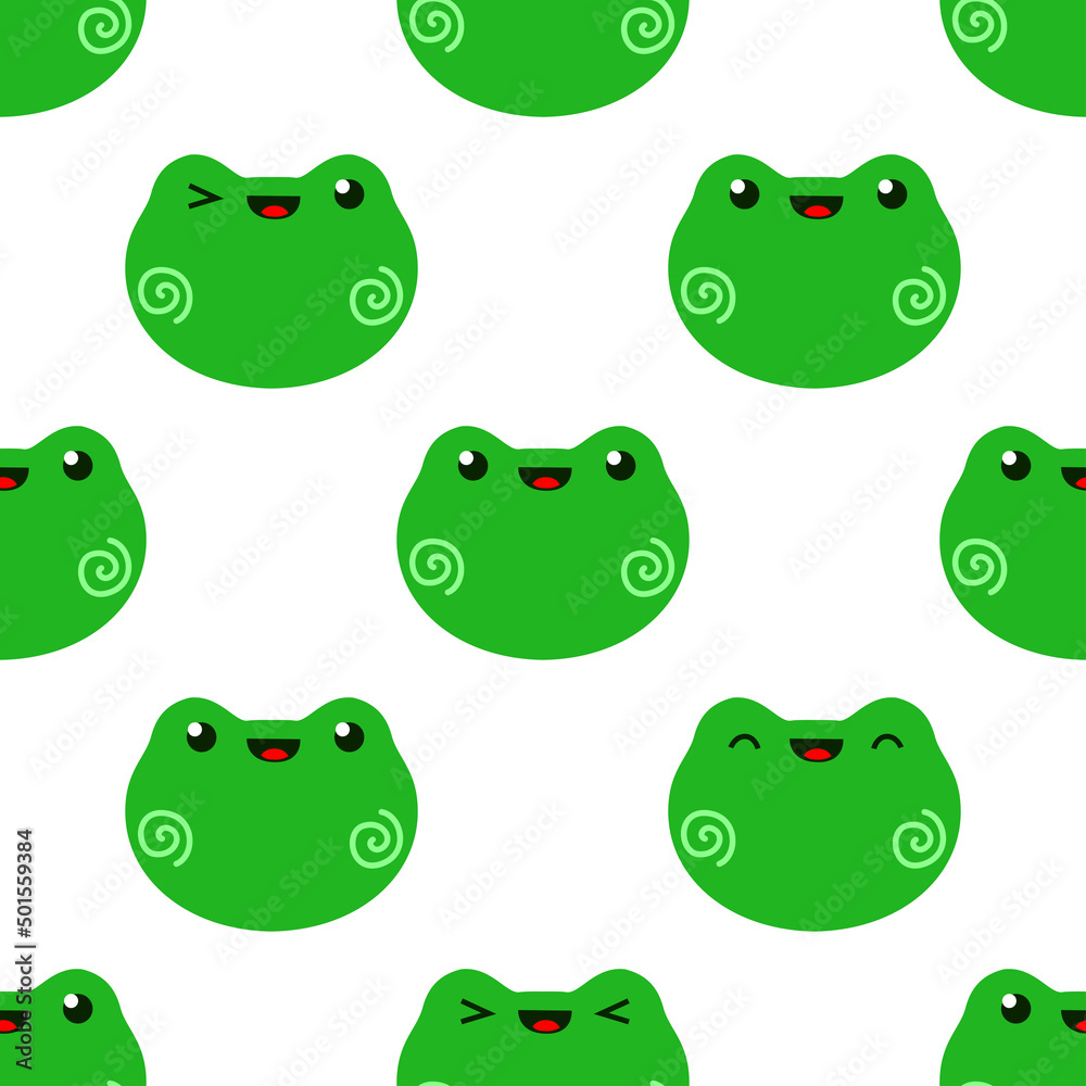 Cute frog pattern Cute frog pattern