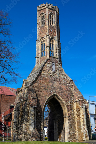 Greyfriars Tower in Kings Lynn, Norfolk