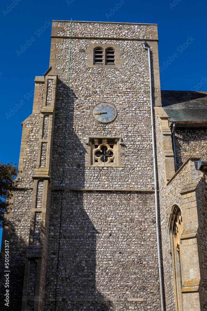 All Saints Church in Thornham, Norfolk, UK