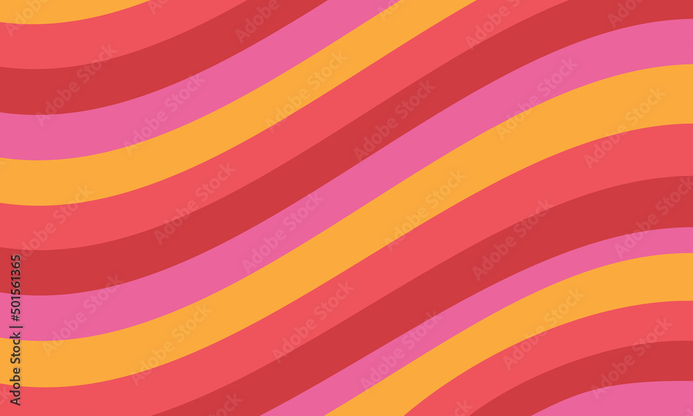 Obraz premium Abstract Retro Wallpaper Vector Pattern