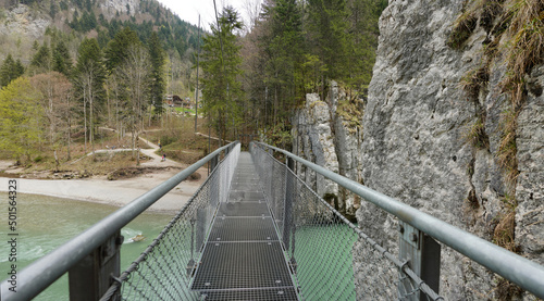 Auf dem Schmugglerweg an der Tiroler Ache von Kössen nach Klobenstein photo