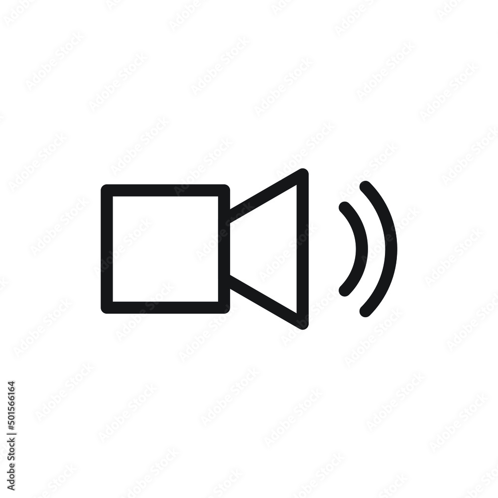 sound audio icon vector for website symbol presentation sound audio icon vector for website symbol presentation
