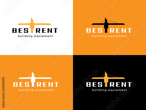 logo for a construction equipment rental company