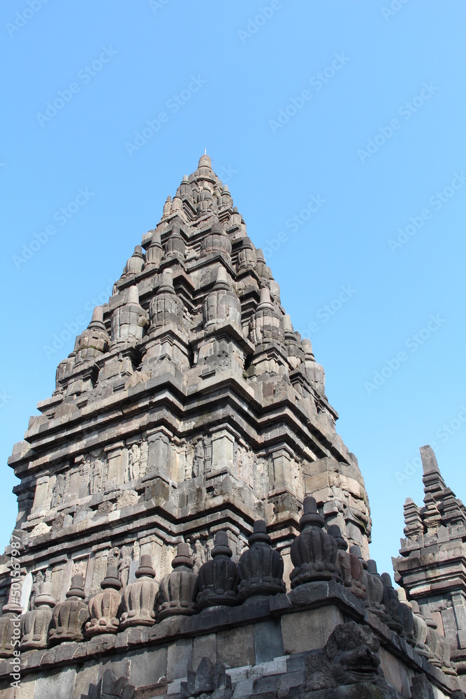 Ruins of of the Prambanan Temple Compounds. Java. Indonesia