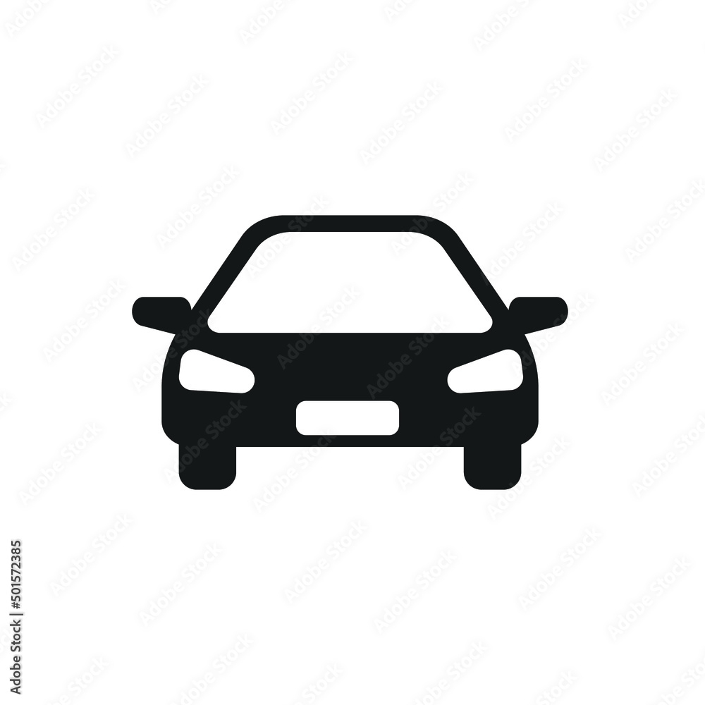 car icon vector. simple flat template car icon vector. simple flat template