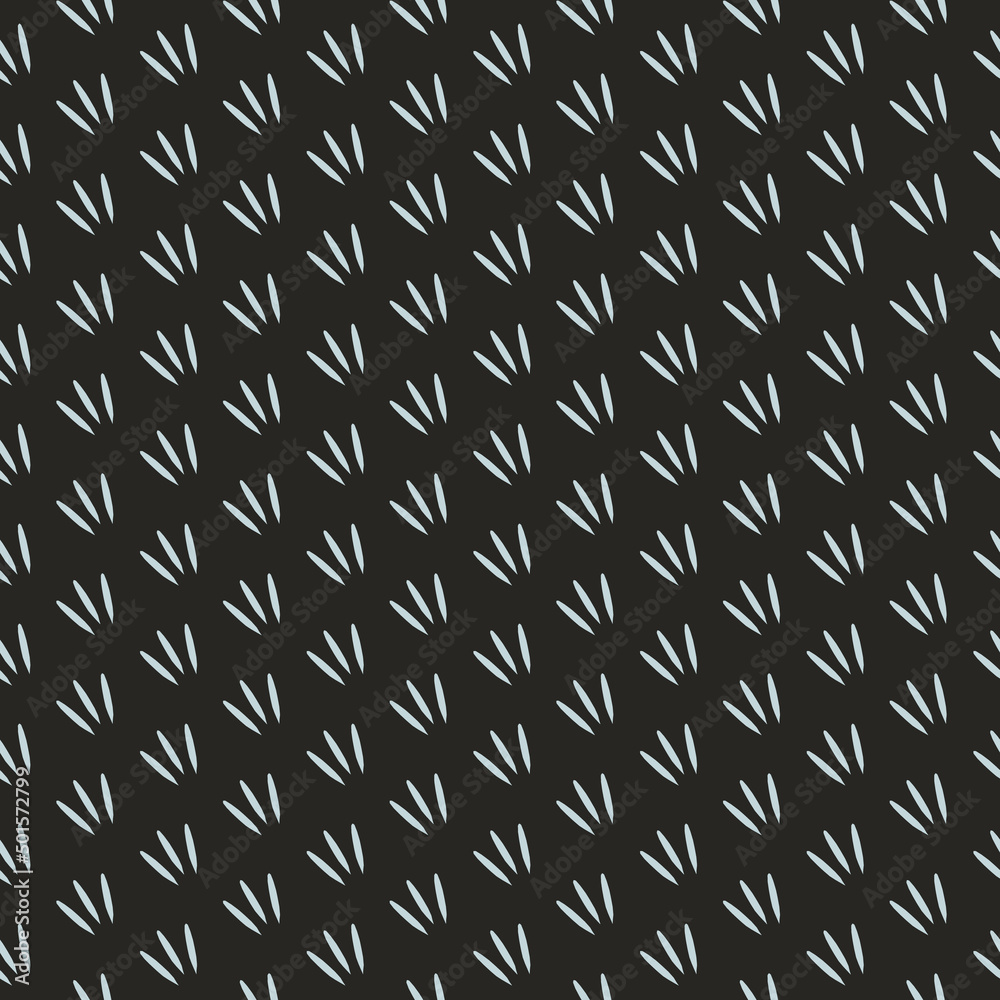 Minimalistic seamless pattern. Simple geometric shape
