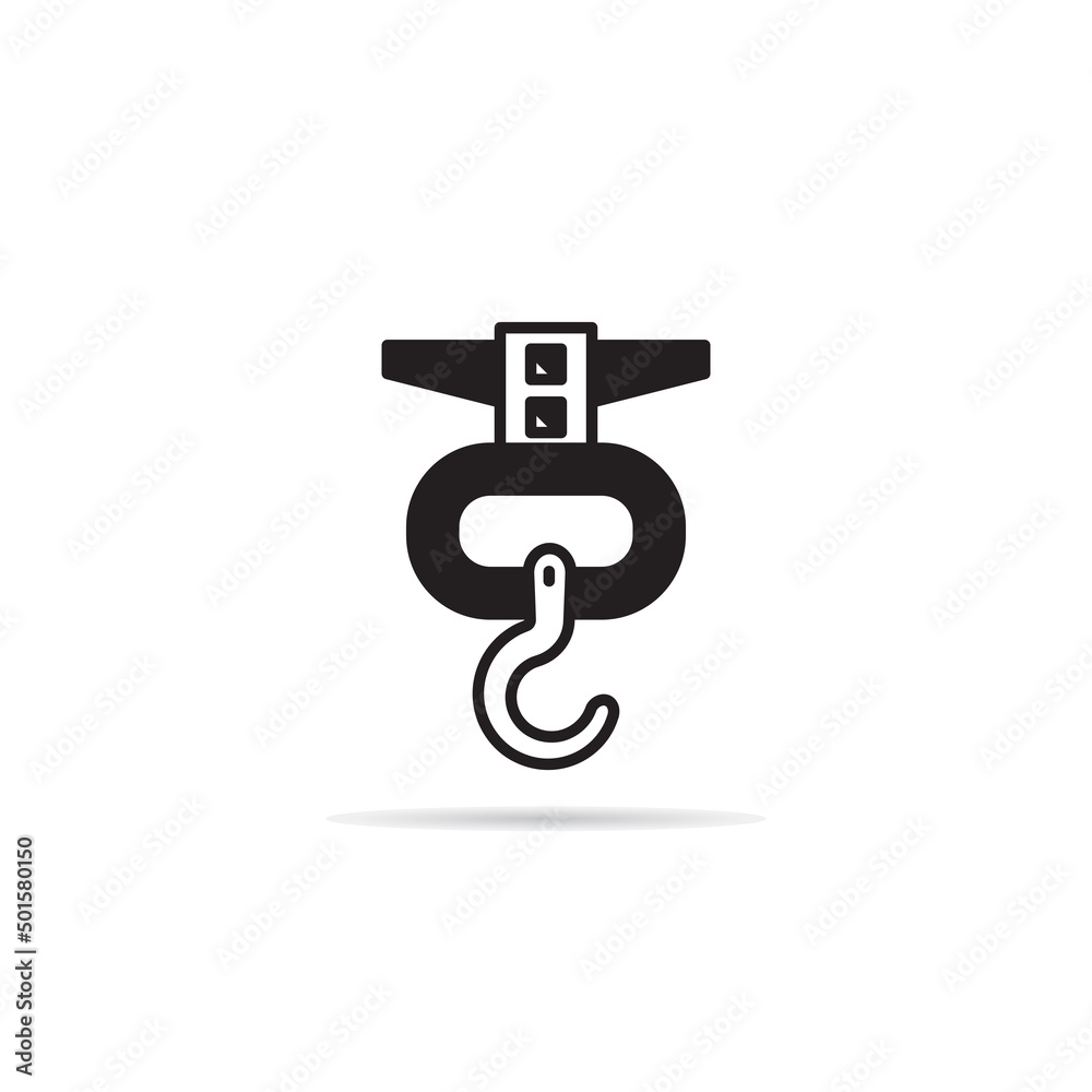 crane hook icon vector illustration crane hook icon vector illustration