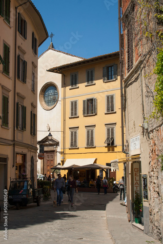 Italia, Toscana, Firenze, una strada del quartiere di San Niccolò. © gimsan
